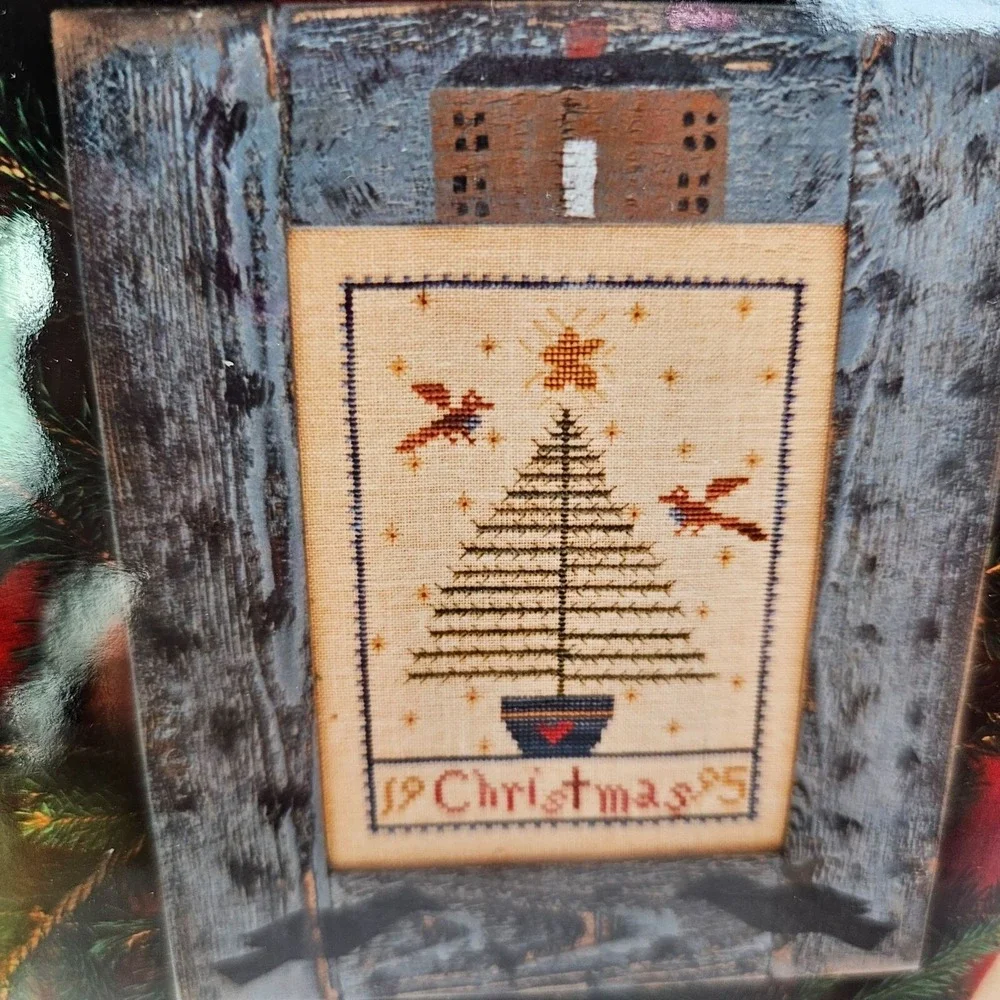 Theron‎ Traditions Yuletide Pine Xmas Expect Angels Cross Stitch Patterns Lot 2